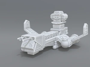 अंतरिक्ष यान 3D प्रिंट मॉडल