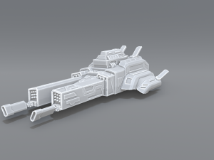 spaceship 3D Print Model
