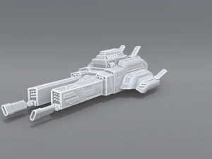 अंतरिक्ष यान 3D प्रिंट मॉडल