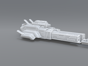 spaceship Modelo de Impressão 3D