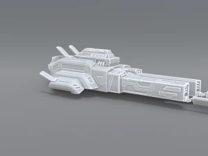 spaceship 3D Print Model