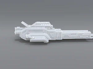 spaceship 3D Print Model