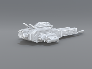 spaceship Modelo de Impressão 3D