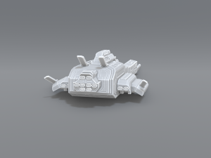 spaceship Modelo de Impressão 3D