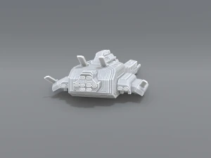 spaceship 3D Print Model