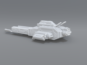 spaceship Modelo de Impressão 3D