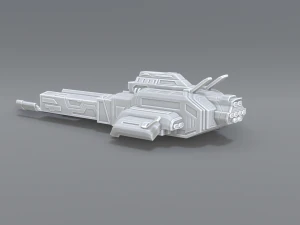 spaceship 3D Print Model