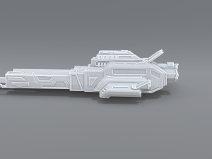 spaceship Modelo de Impressão 3D