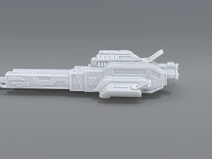 spaceship 3D Print Model