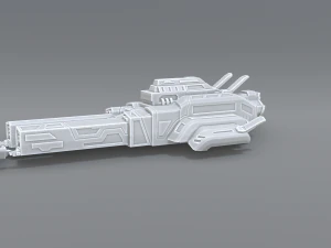 spaceship 3D Print Model