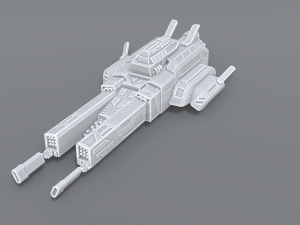 spaceship Modelo de Impressão 3D
