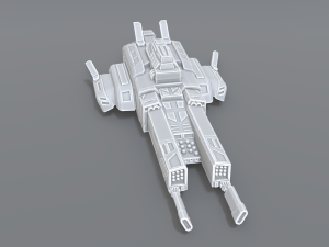spaceship Modelo de Impressão 3D
