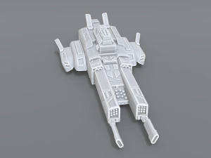 spaceship 3D Print Model