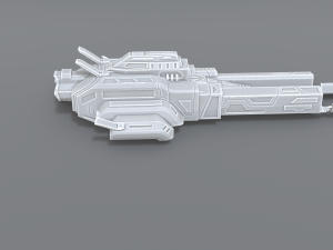 spaceship Modelo de Impressão 3D