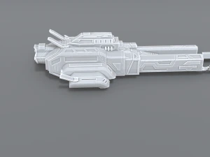 spaceship 3D Print Model