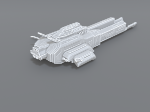spaceship Modelo de Impressão 3D
