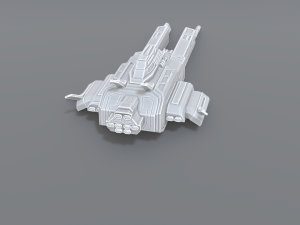 spaceship Modelo de Impressão 3D