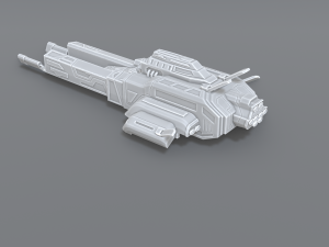 spaceship Modelo de Impressão 3D