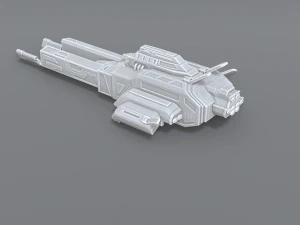 spaceship 3D Print Model