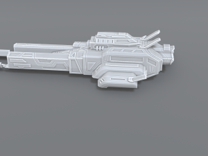 spaceship Modelo de Impressão 3D