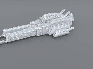 spaceship 3D Print Model