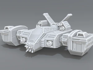 अंतरिक्ष यान 3D प्रिंट मॉडल