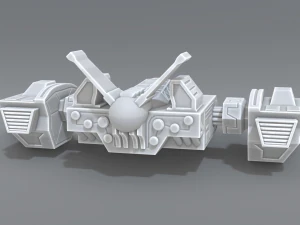 spaceship 3D Print Model