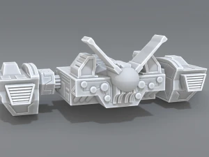 spaceship 3D Print Model
