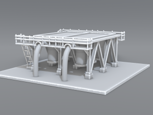 industrial tank 3D Print Model