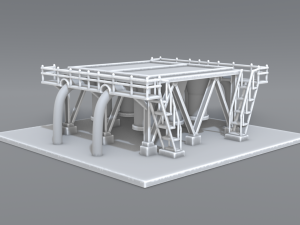 industrial tank 3D Print Model