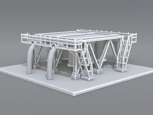 industrial tank 3D Print Model