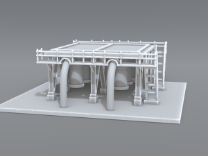industrial tank 3D Print Model