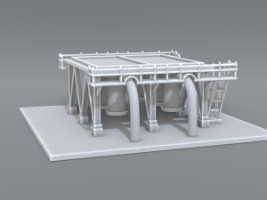 industrial tank 3D Print Model