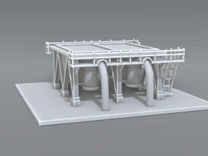 industrial tank 3D Print Model
