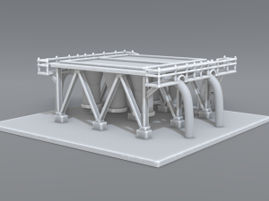 industrial tank 3D Print Model