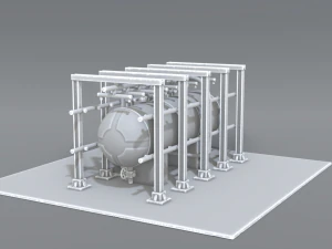 tanque industrial Modelo de impresión 3D