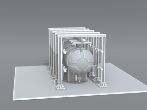 industrial tank 3Dプリントモデル
