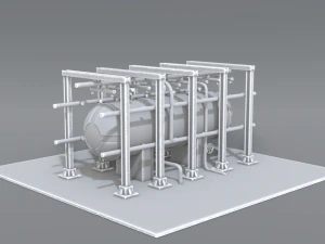 industrial tank 3D Print Model