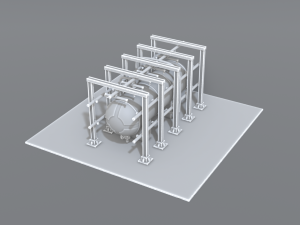 industrial tank 3Dプリントモデル