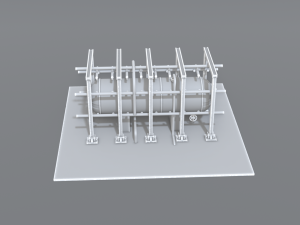 industrial tank 3Dプリントモデル