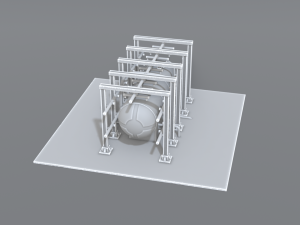 industrial tank 3Dプリントモデル
