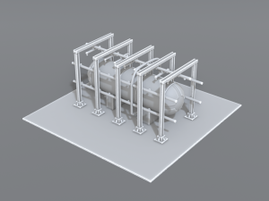 industrial tank 3Dプリントモデル