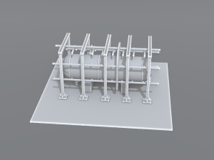 industrial tank 3Dプリントモデル
