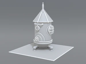 tanque industrial Modelo de impresión 3D