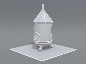 industrial tank 3D Print Model
