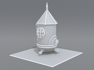 industrial tank Modelo de Impressão 3D