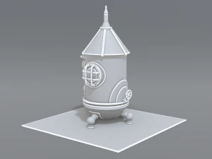 industrial tank 3D Print Model