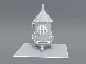 industrial tank 3D Print Model