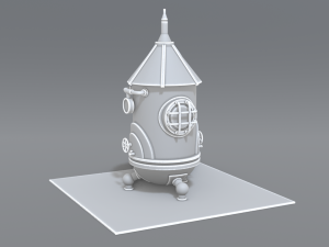 industrial tank Modelo de Impressão 3D