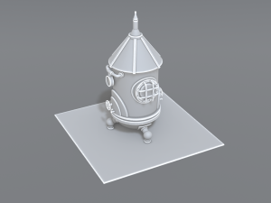 industrial tank Modelo de Impressão 3D